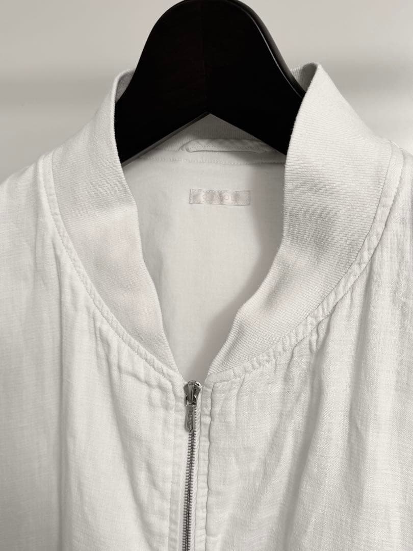 a*m様 COMOLI 23ss リネンwクロスジップブルゾン サイズ2