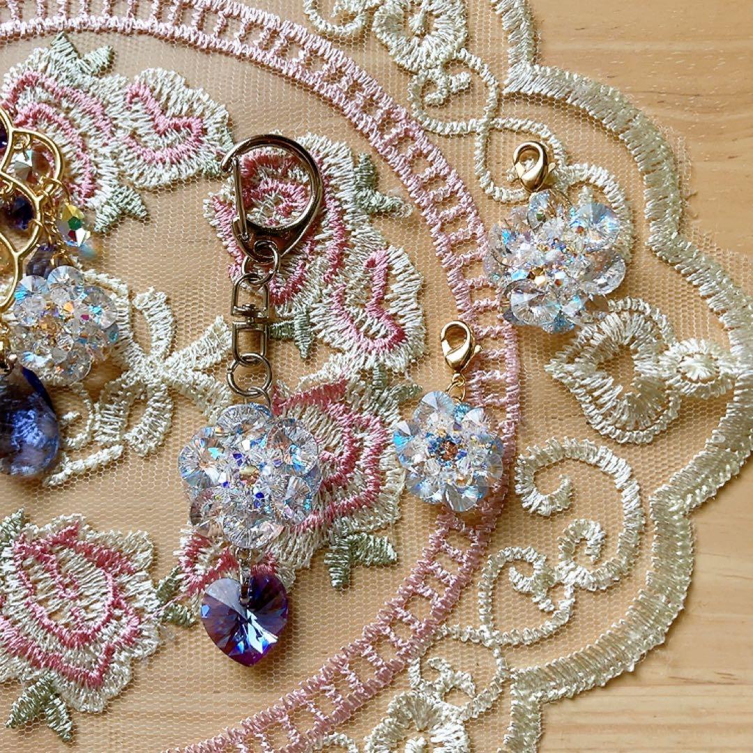 たえ☆様♡*.スワロフスキー♡サンキャッチャー♡チャーム♡