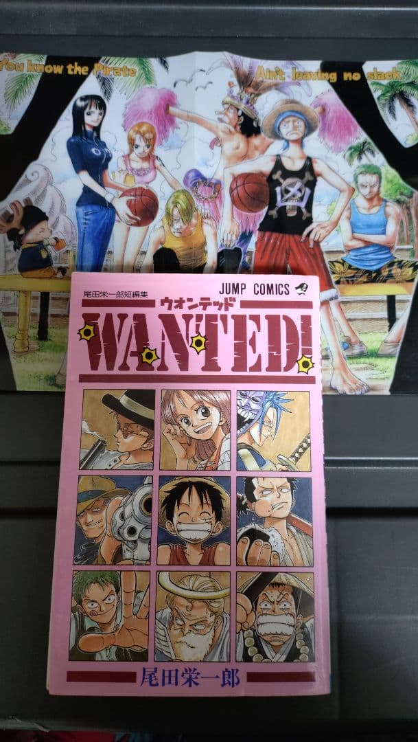 [希少]初版WANTED! 尾田栄一郎　非売品10周年ブックカバー付
