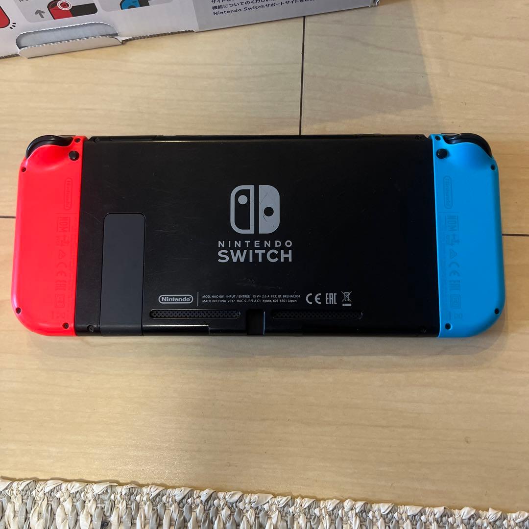 Nintendo Switch 本体 青/赤 Joy-Conその他周辺機器ケース