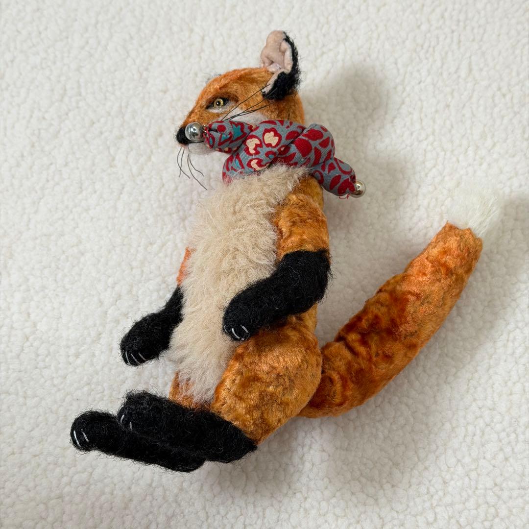 Cantik Bear ハンドメイド テディベア作家 坂井礼 キツネ