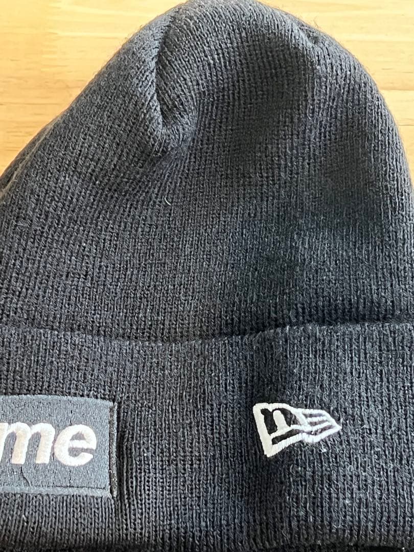 Supreme ニット帽 ブラックsize free