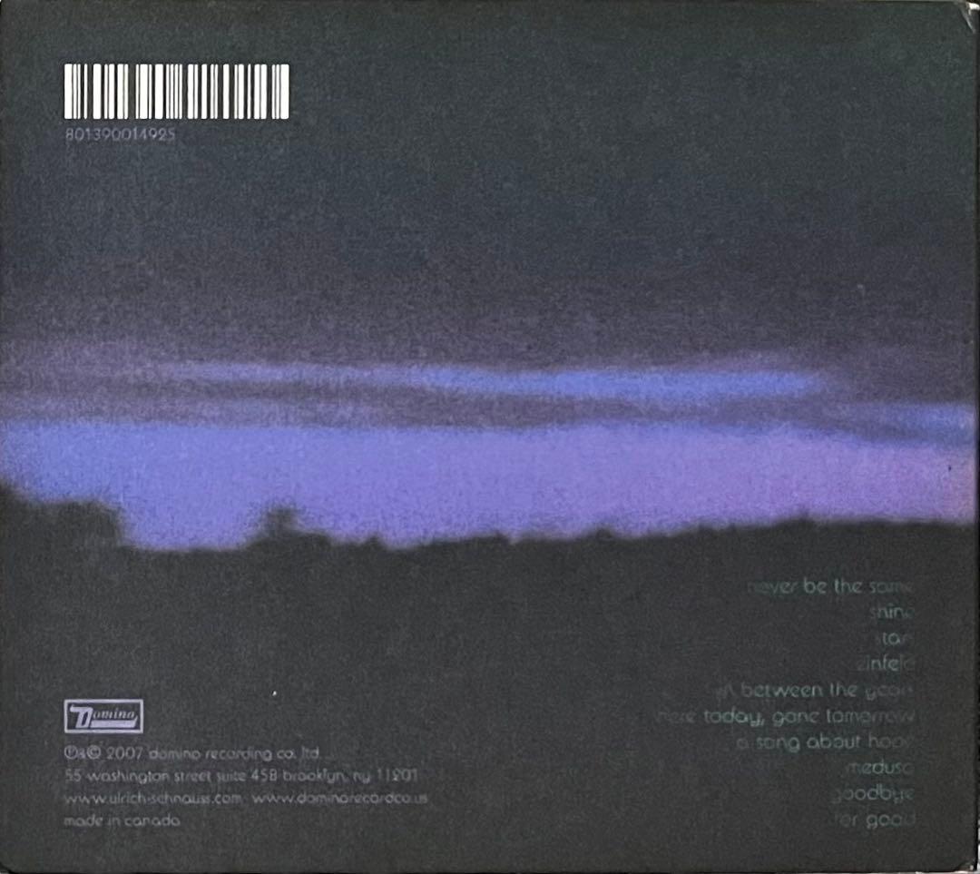 ULRICH SCHNAUSS ウルリッヒ・シュナウス SHOEGAZER CD