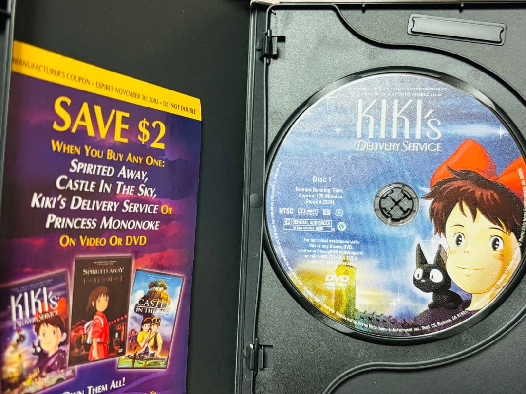 【美品】スタジオジブリ DVD 3本セット※Region 1