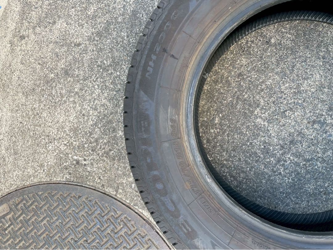 【引き取り歓迎】175/70 R14 ECOPIA 4本セット