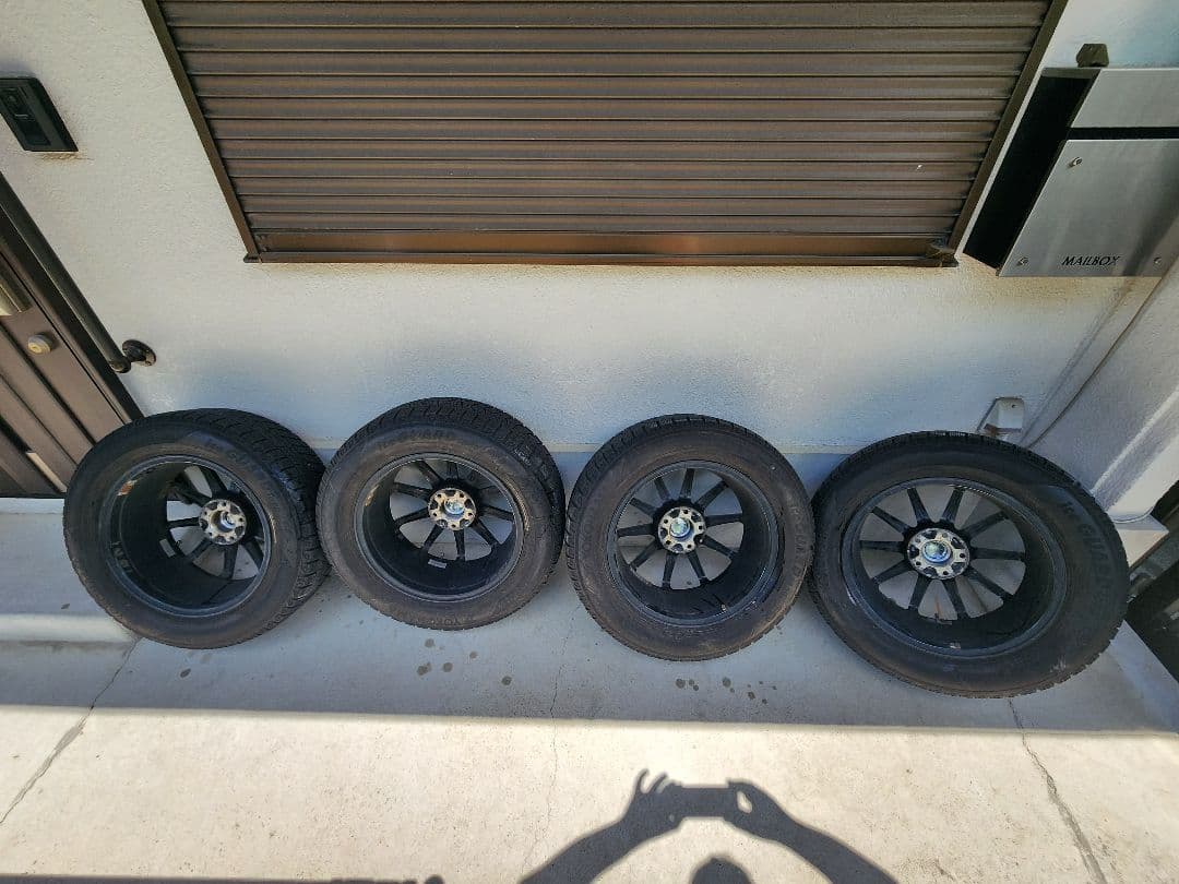 17インチ アルミ&スタッドレス 225/60R17 4本セット