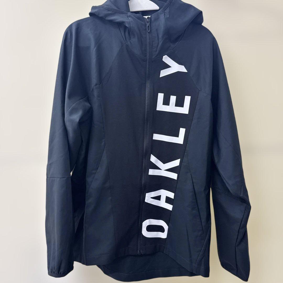 新品OAKLEY ブラック フルジップジャケット　JPN L