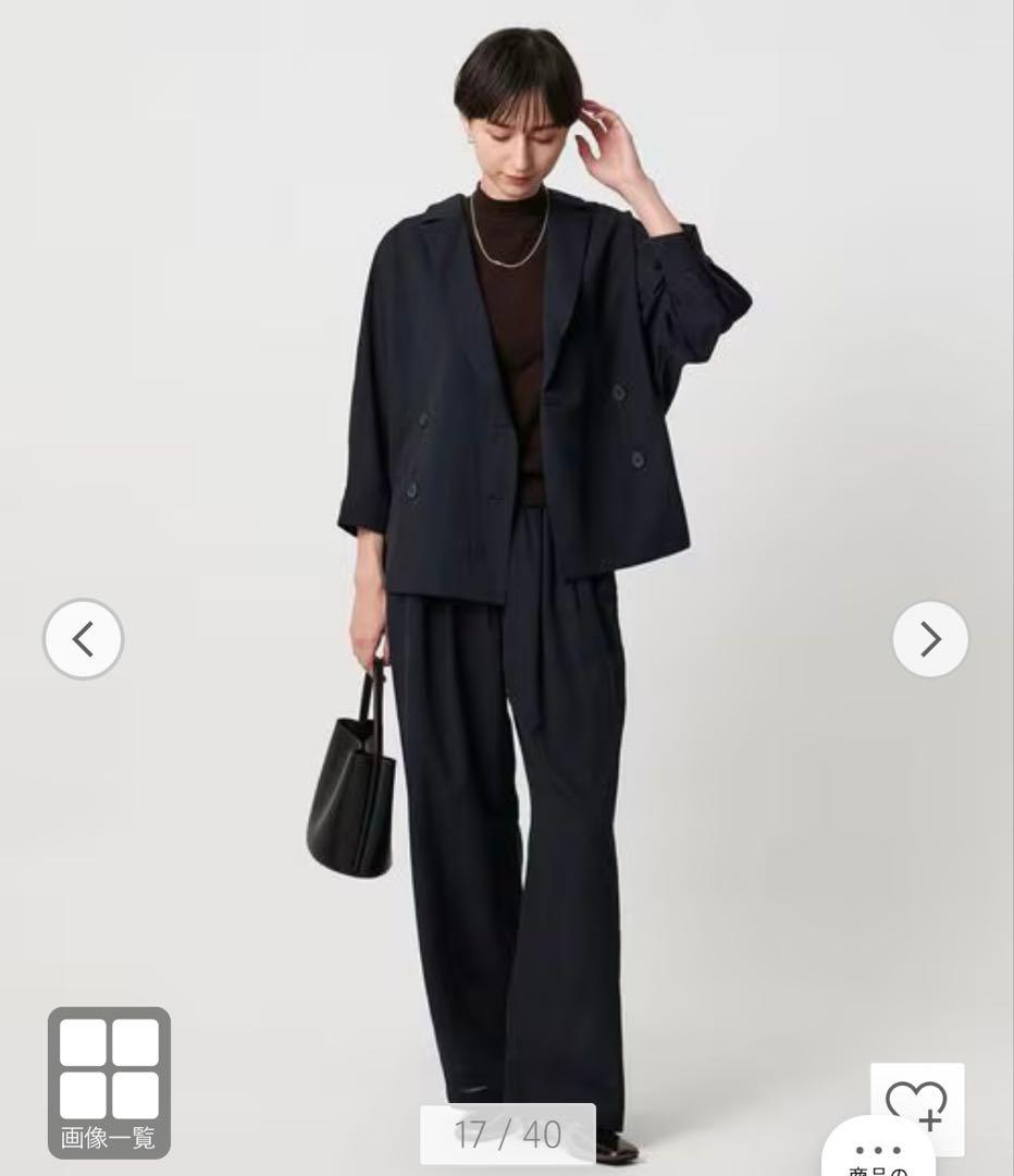 新品タグ付き　UNITED ARROWS シアー ドルマンブラウス ジャケット