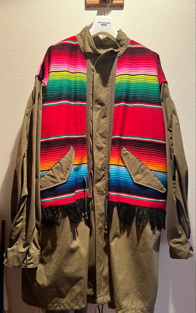 ジュンヤワタナベマン 22AW モッズコート S