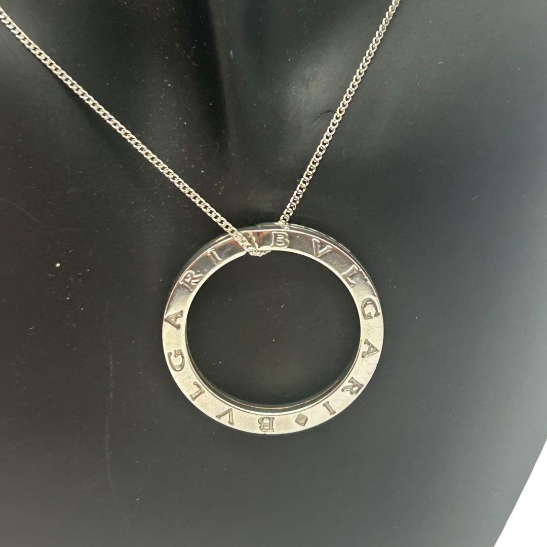 BVLGARI ブルガリ ロゴリング キーリング ネックレス SV925シルバー