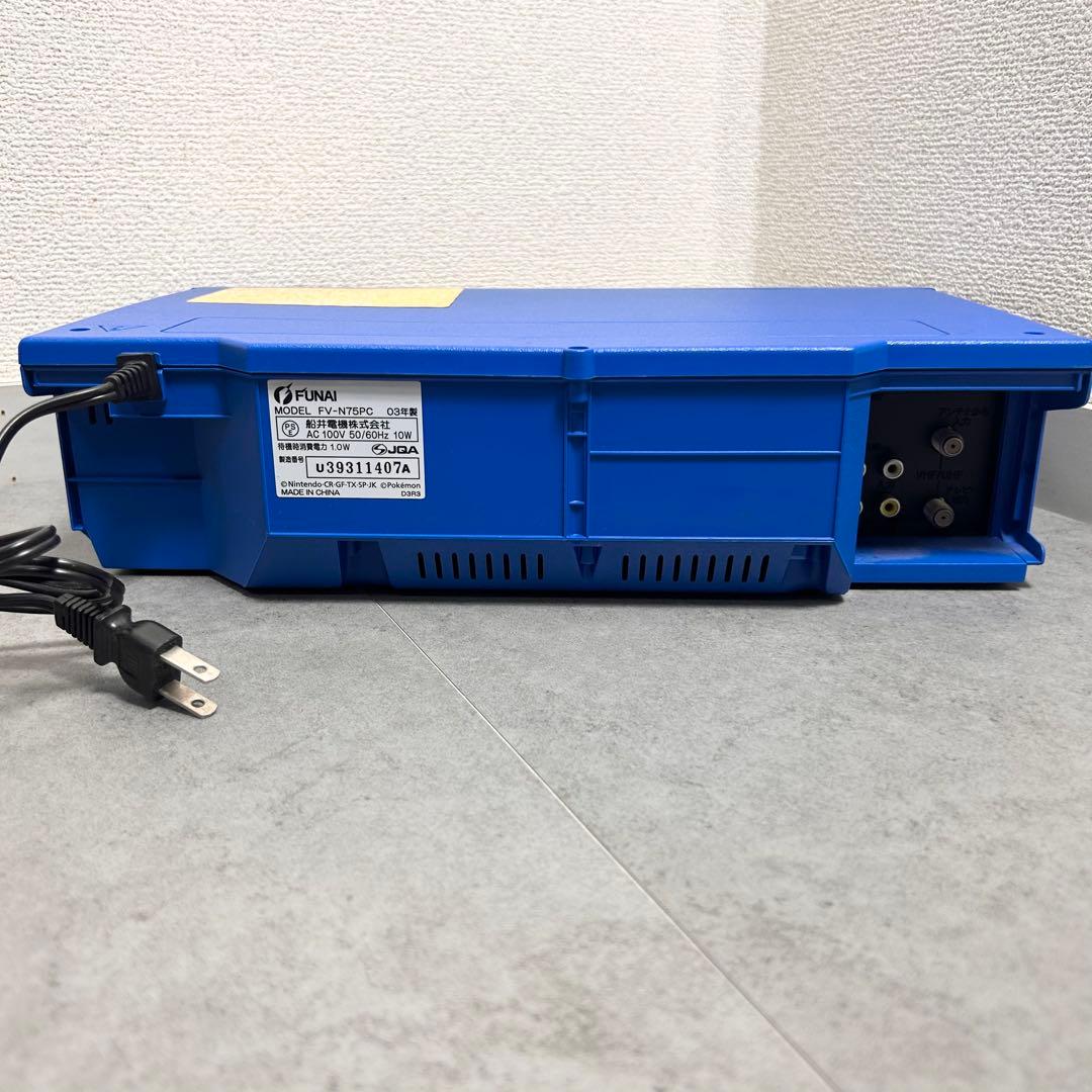 ポケモン ピカチュウVHSデッキ FUNAI FV-N75PC
