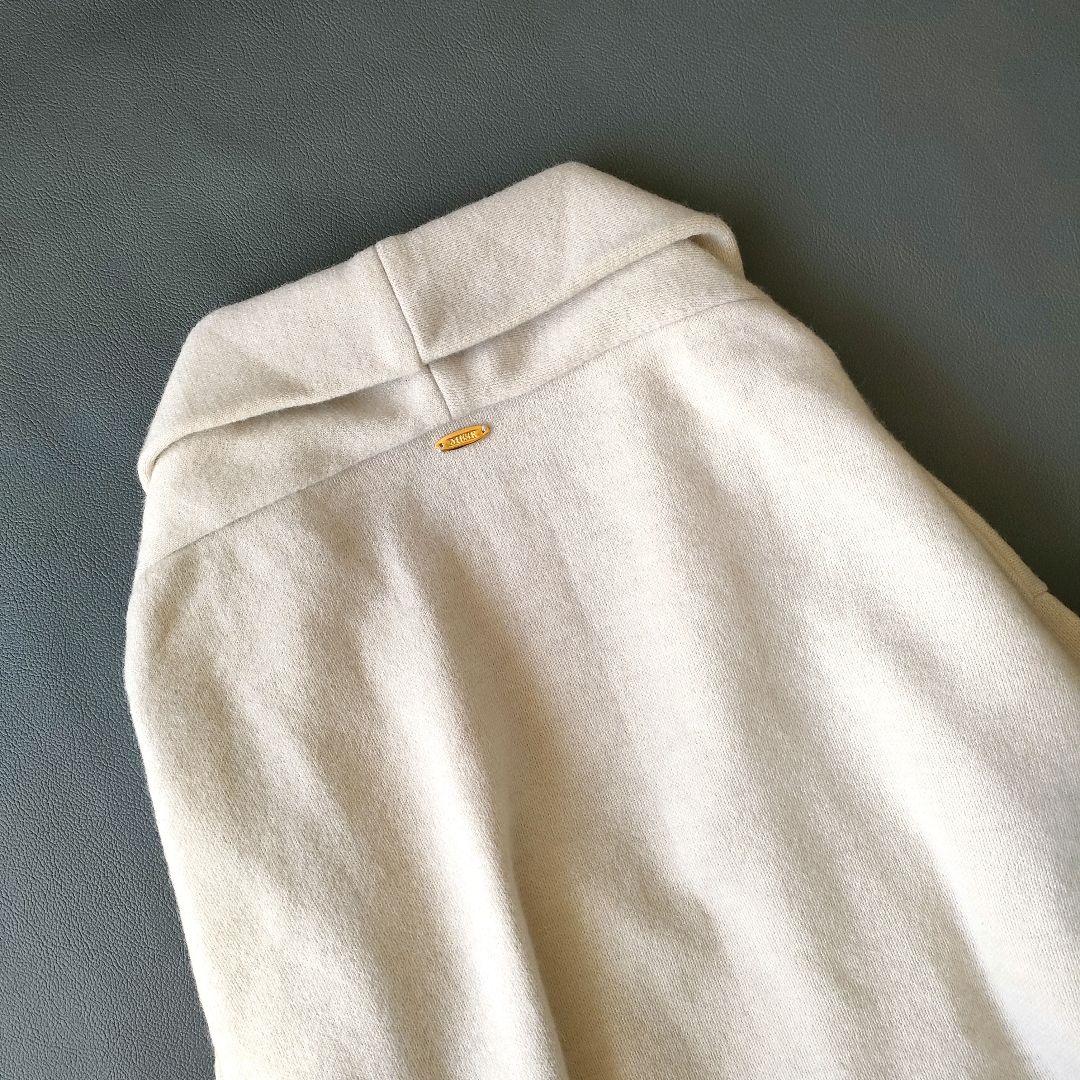 し*ん様 名品✨ ミューズ ドゥーズィエムクラス スムースニットガウンコート ウ