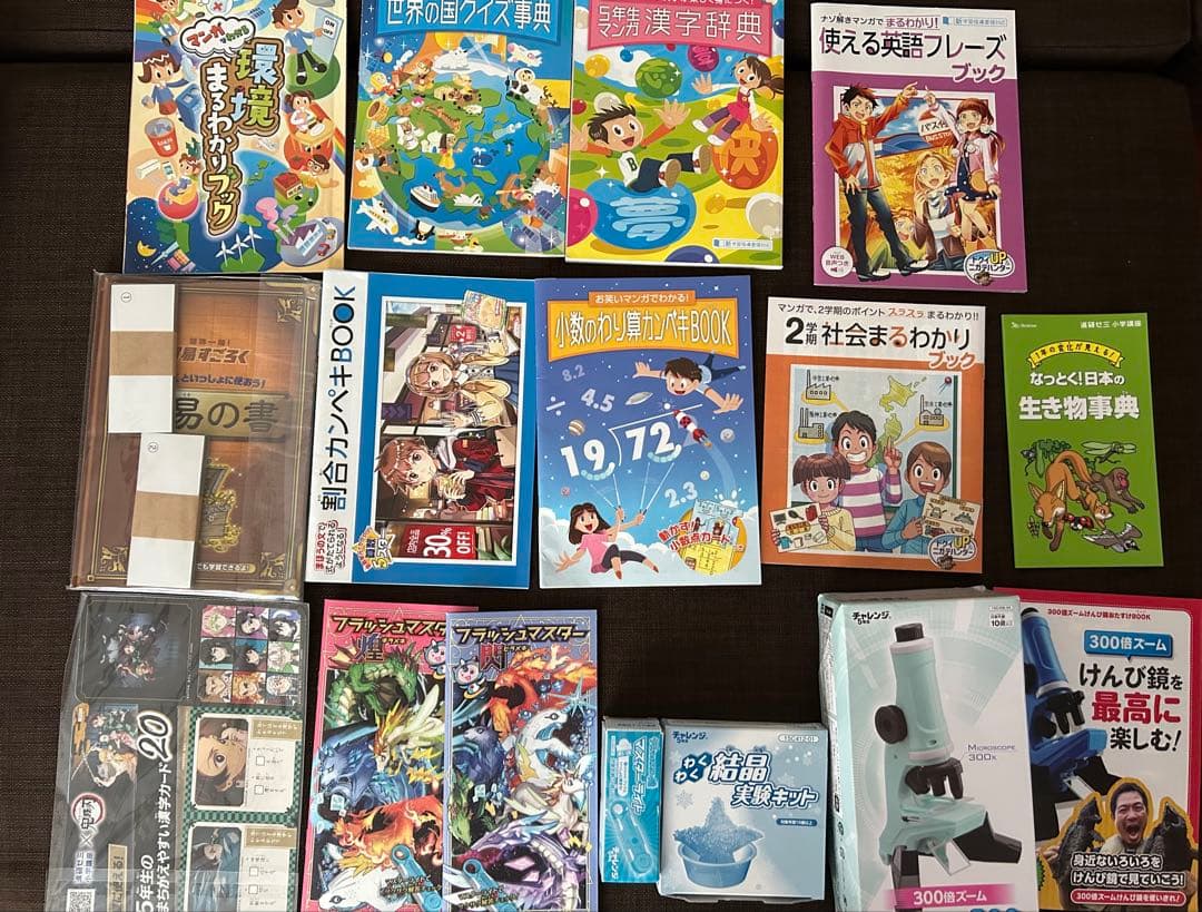 進研ゼミ小学講座　チャレンジ5年生　まとめ売り 未記入　4月〜3月号 英語
