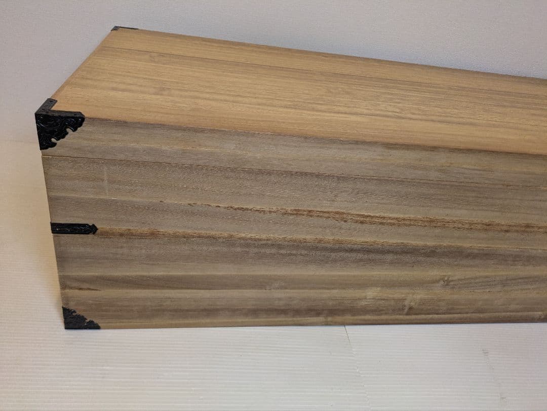 桐箱 衣装箱 横95cm 高さ27cm 奥行44cm 2段