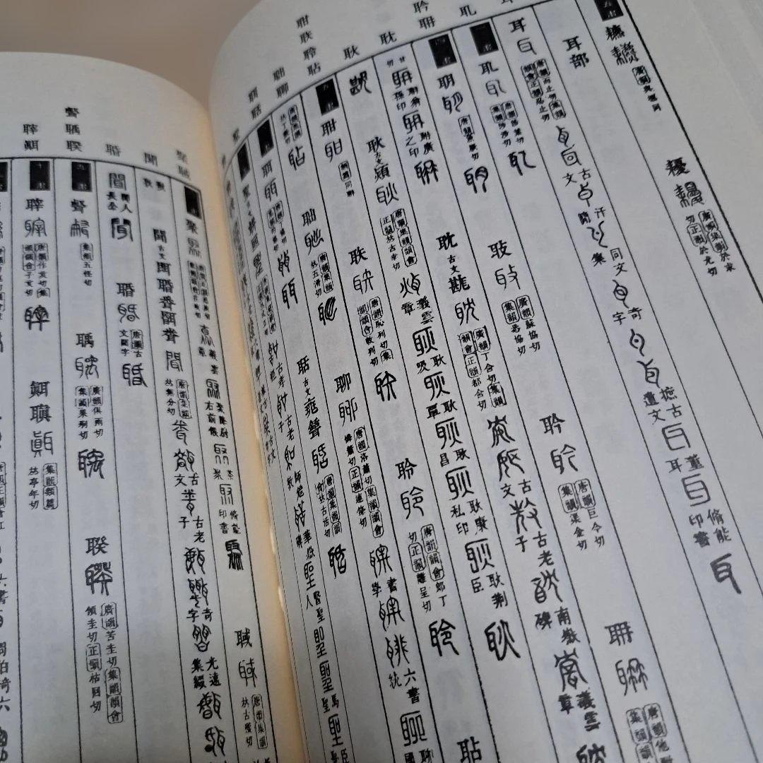 篆書字典　太甫煕永　編