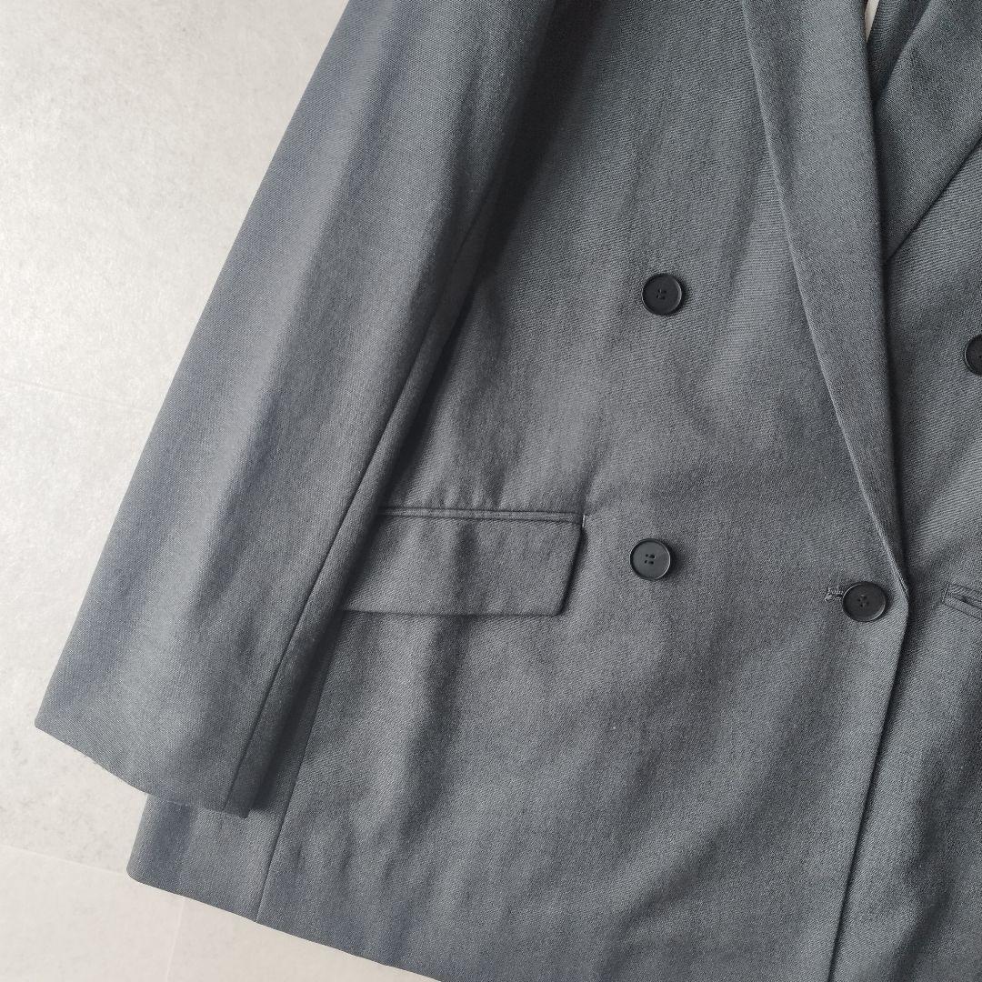 未使用✨️近年 ICB LooseWeave ダブルブレスト リネンジャケット