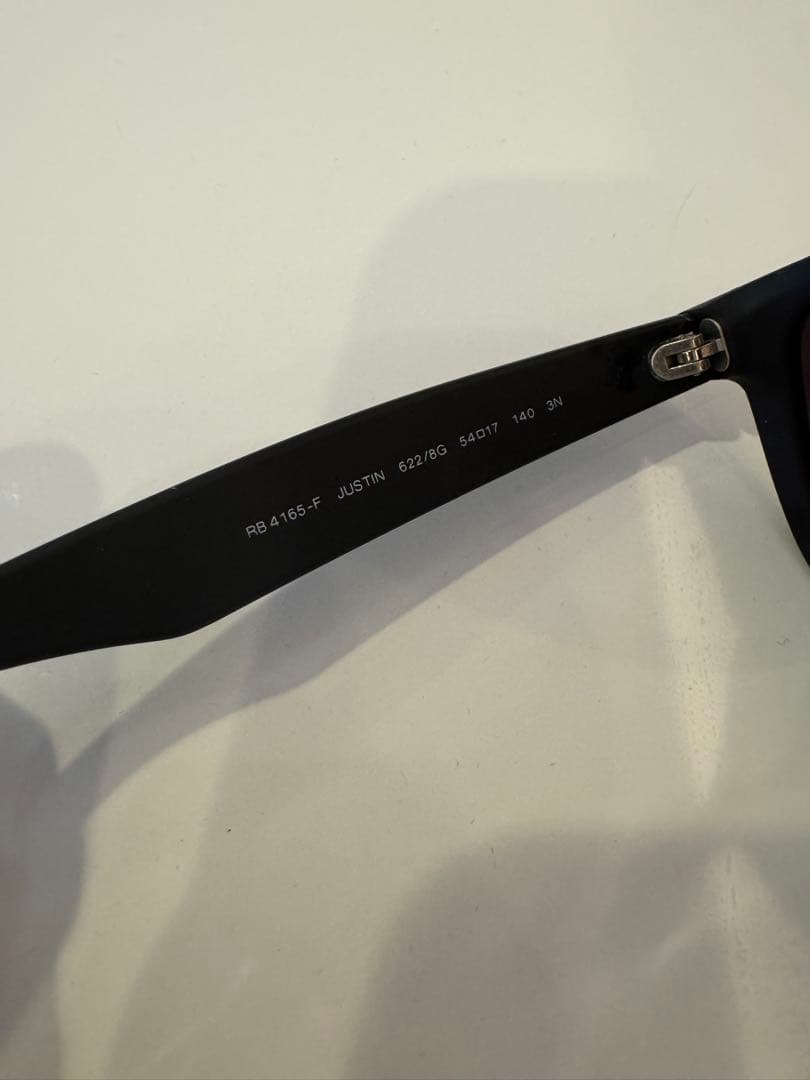 【試着のみ】Ray-Ban サングラスRB4165-F JUSTINケース付き