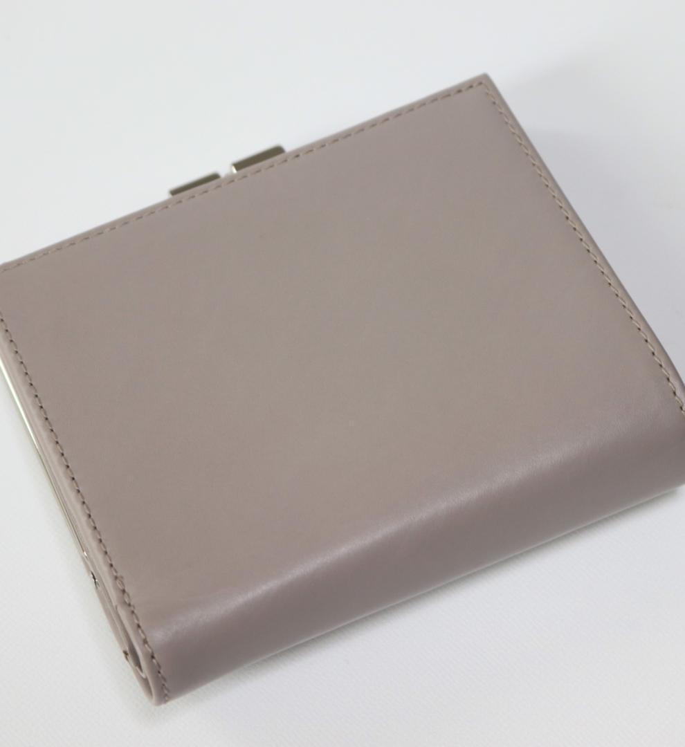 新品箱付き【agnes b. アニエスベー】RiTA 口金 がま口 二つ折り財布