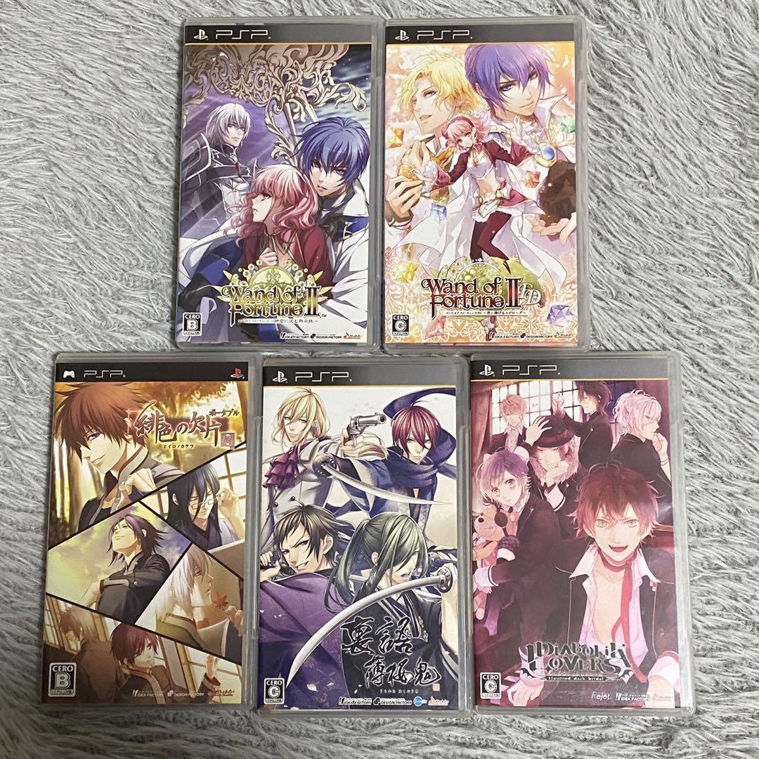 PSPゲームソフト まとめ売り　5本セット