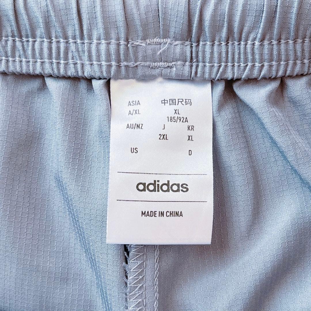 新品未使用タグ無し　adidas ジャージ上下セット 2XL グレー・ブラック