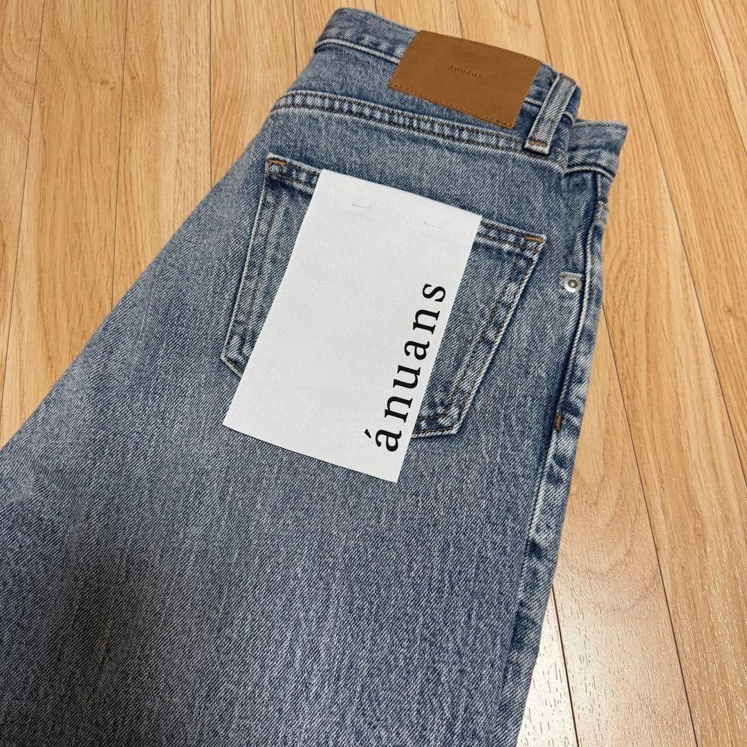 【新品タグ付】スリムストレートデニム Slim straight denim