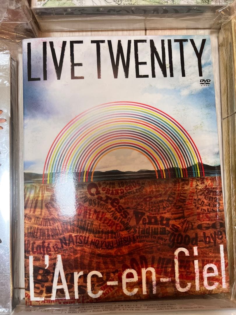 L'Arc〜en〜Ciel ラルクアンシエル　DVD Blu-ray CD