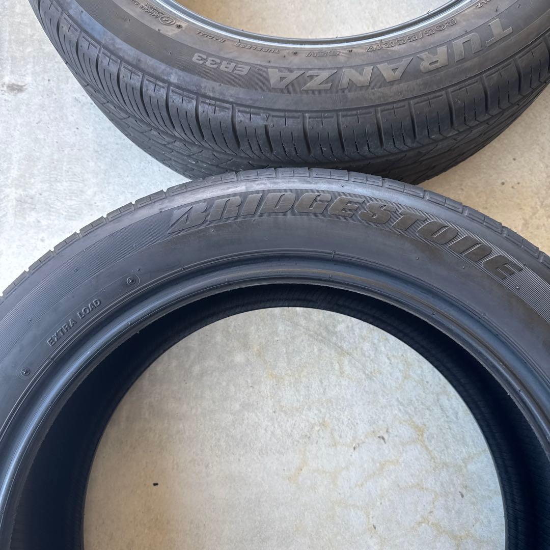 ステップワゴン　ブリヂストン TURANZA ER33 205/55R17
