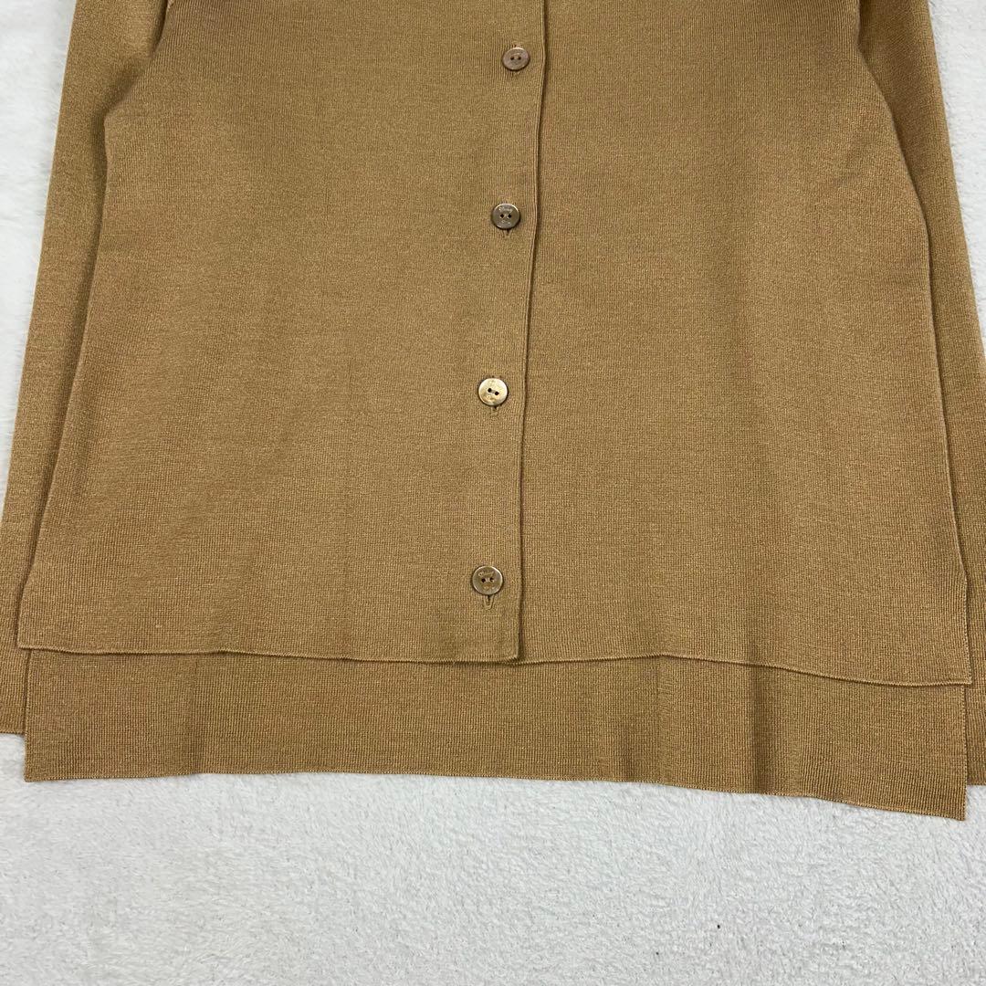 FOXEY♡シルクカシミヤ ニット コンパクトカーディガン シェルボタン38