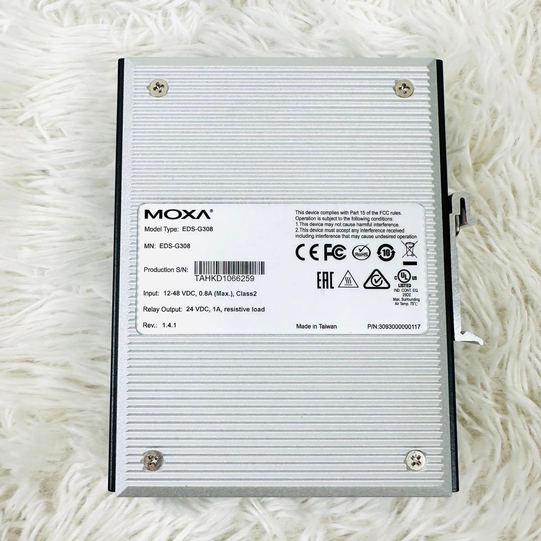 美品✨　MOXA EDS-G308 産業用イーサネット・スイッチ