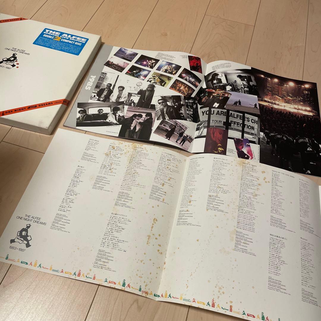 邦楽 THE ALFEE ONE NIGHT DREAMS 1983-1987