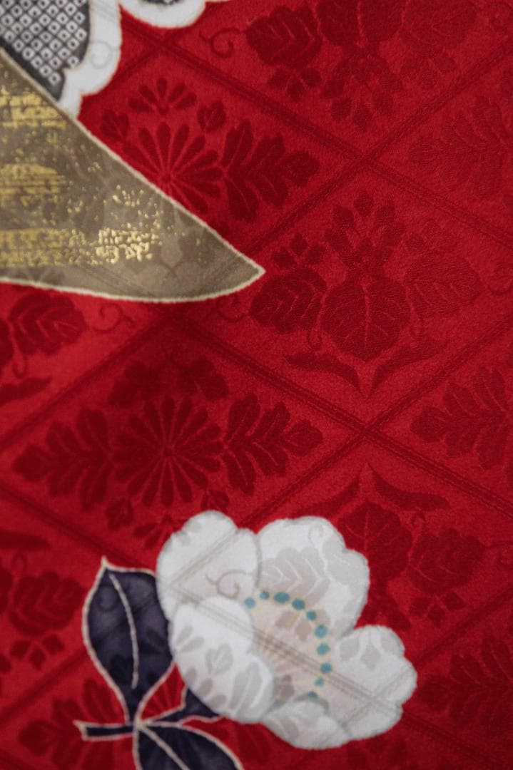 ≪即着用可能≫ 振袖 正絹フルセット 150cm~160cmの方用【961】