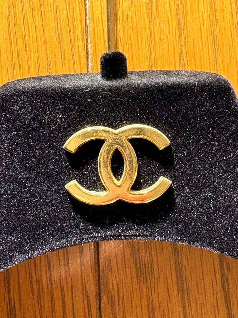 CHANEL ベルベットハンガー 3本セット