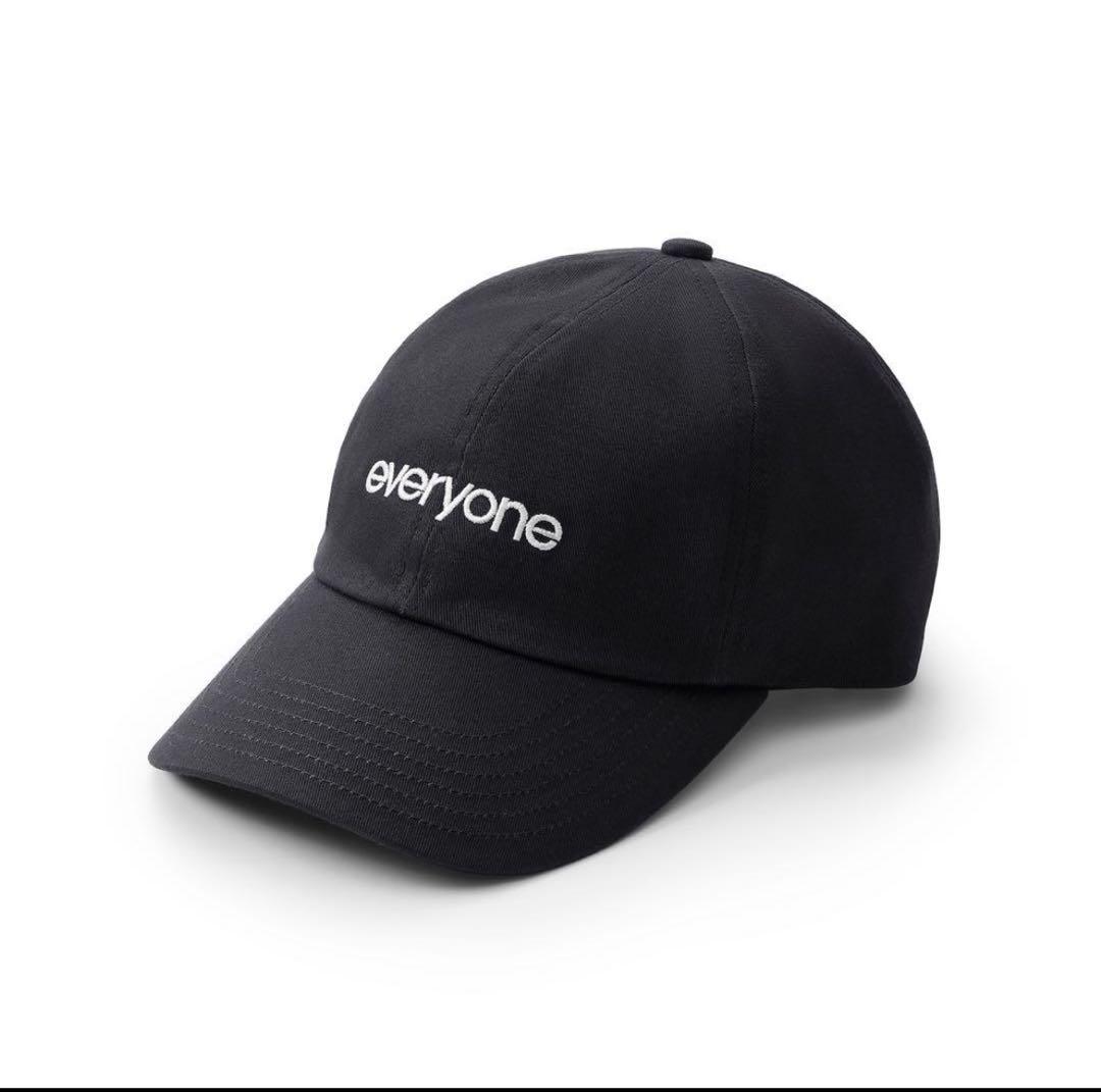 26SS everyone og logo daily cap （BLACK）
