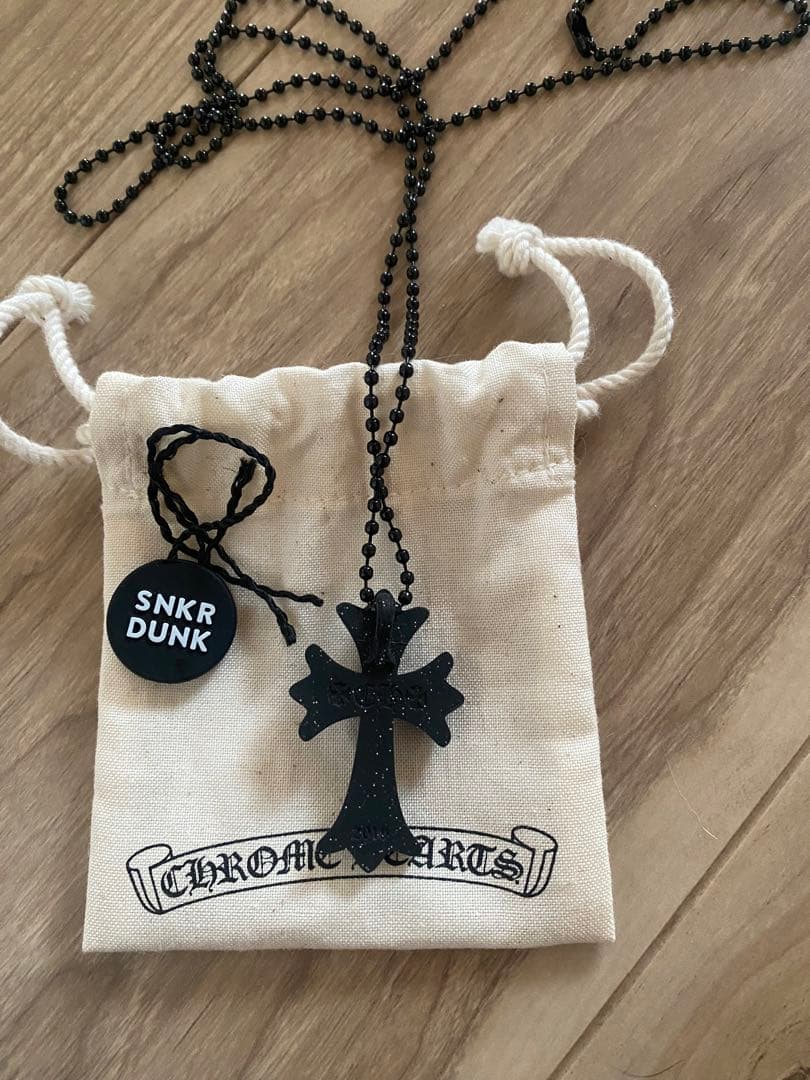 値下げ中　CHROME HEARTS シリコンネックレス　ラメ