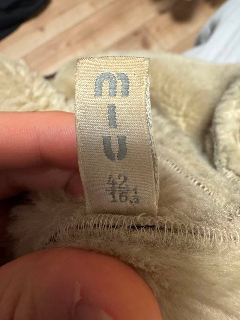miumiu archive 99fw コート 名作 ジップ取り外し可