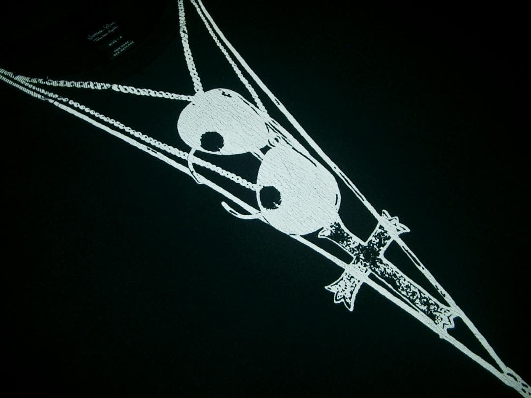 サイズ4 ナンバーナイン ガンズ期 ネックレスTシャツ