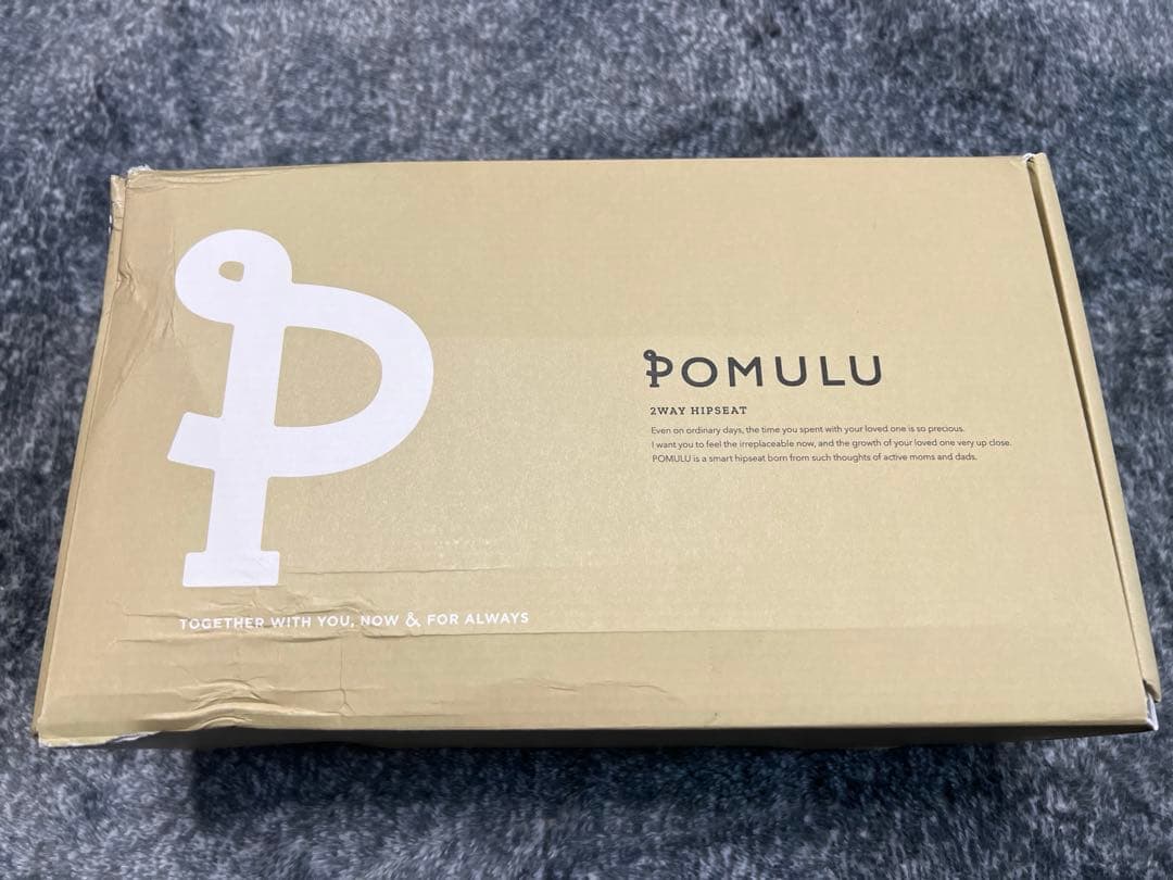 リニューアル✨POMULU ヒップシート　ブラック　ショルダーバッグ