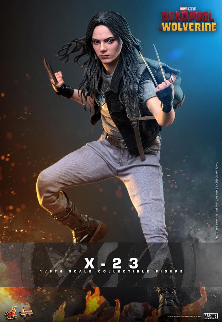 ホットトイズ 1/6 デッドプール ＆ ウルヴァリン X-23 MMS781
