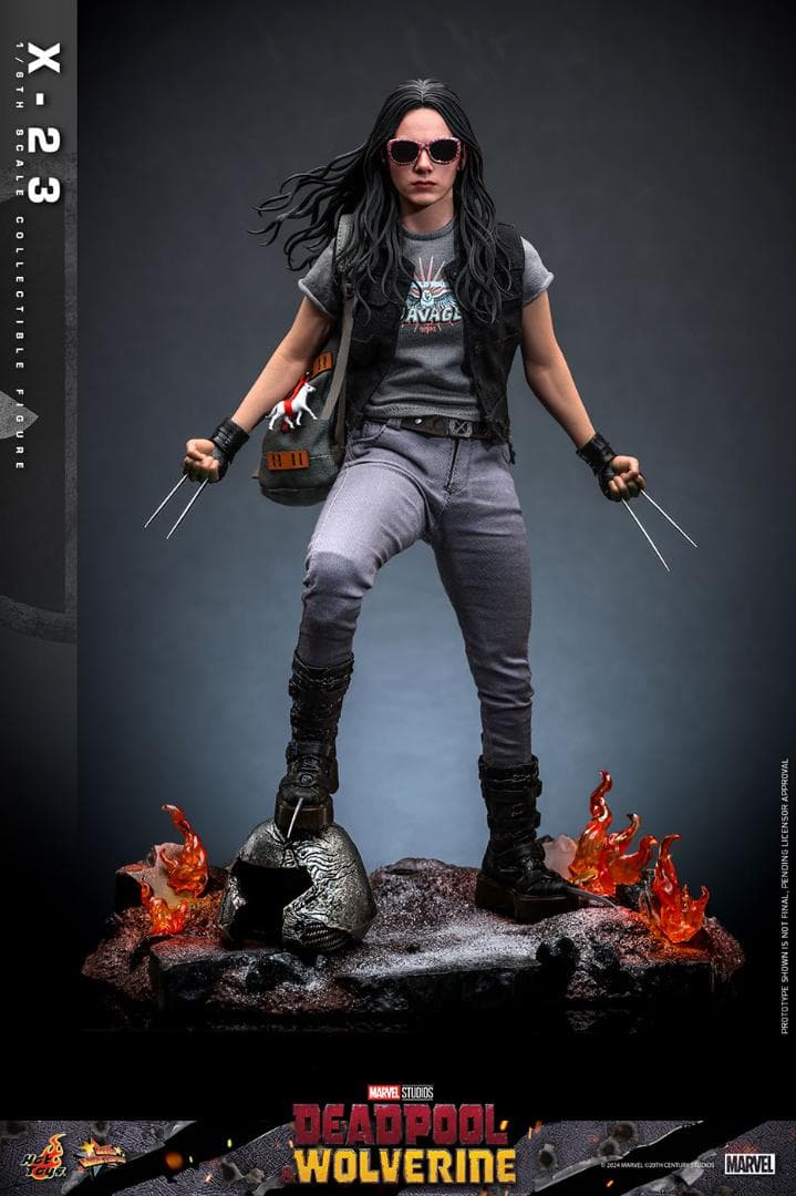 ホットトイズ 1/6 デッドプール ＆ ウルヴァリン X-23 MMS781
