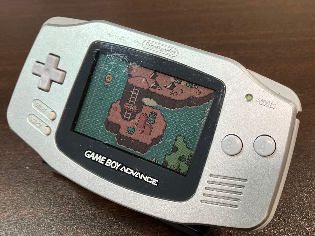 （ジャンク）ゲームボーイアドバンス シルバー