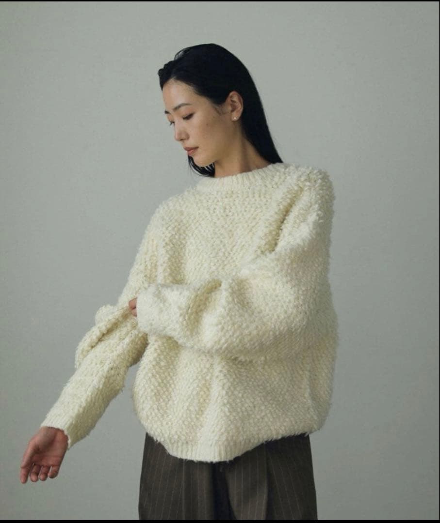 anuke 2way Mini loop Knit 新品タグ付き