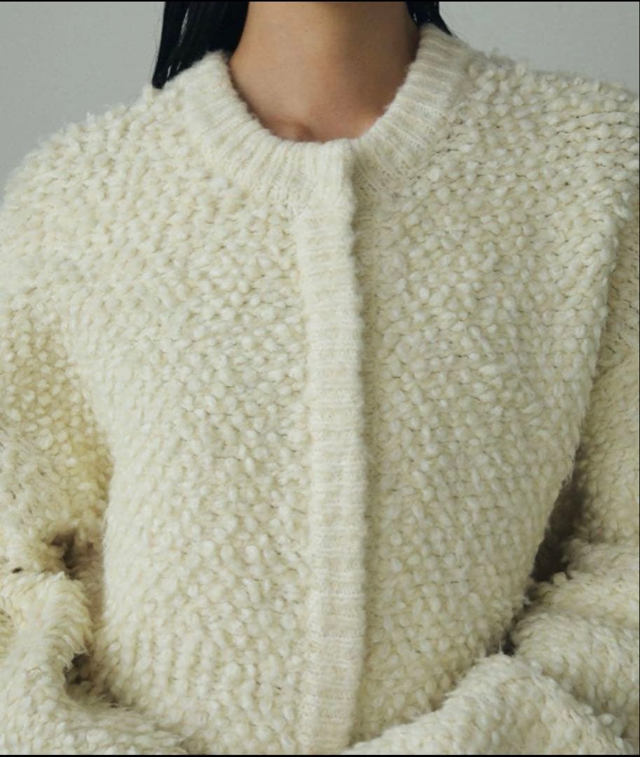 anuke 2way Mini loop Knit 新品タグ付き