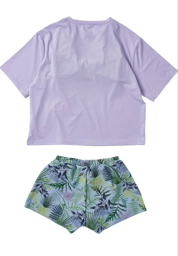 ROXY ロキシー★キッズ 水着 3点セット 半袖 ラッシュTシャツ付 150