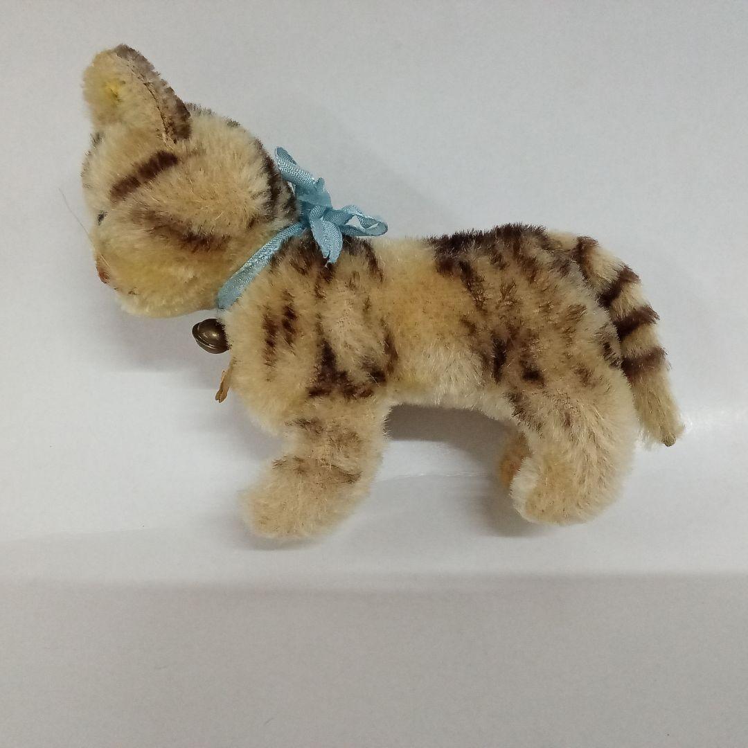 【M02-26】 Steiff シュタイフ Tabby タビー ネコ タグ付き