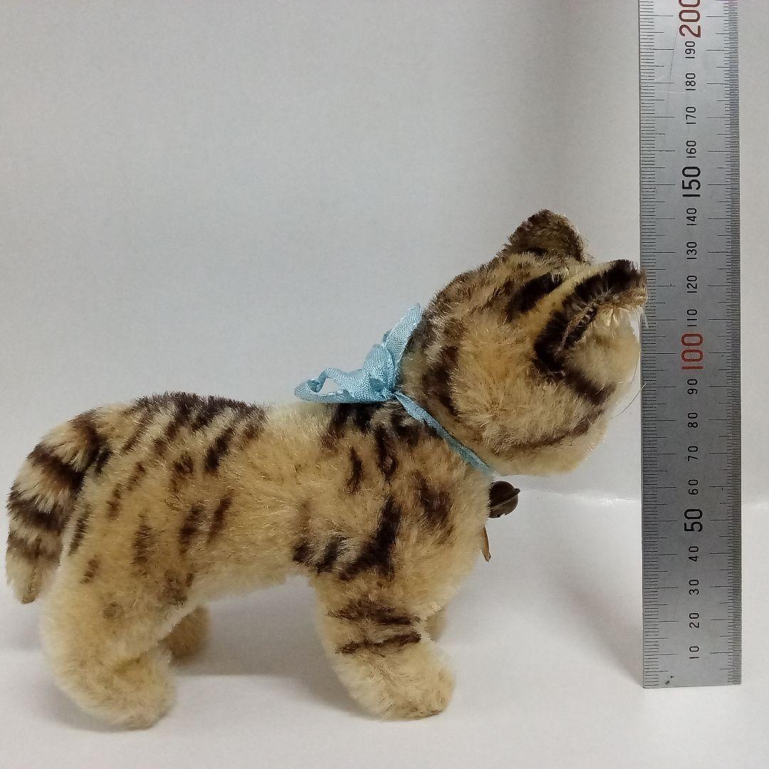 【M02-26】 Steiff シュタイフ Tabby タビー ネコ タグ付き