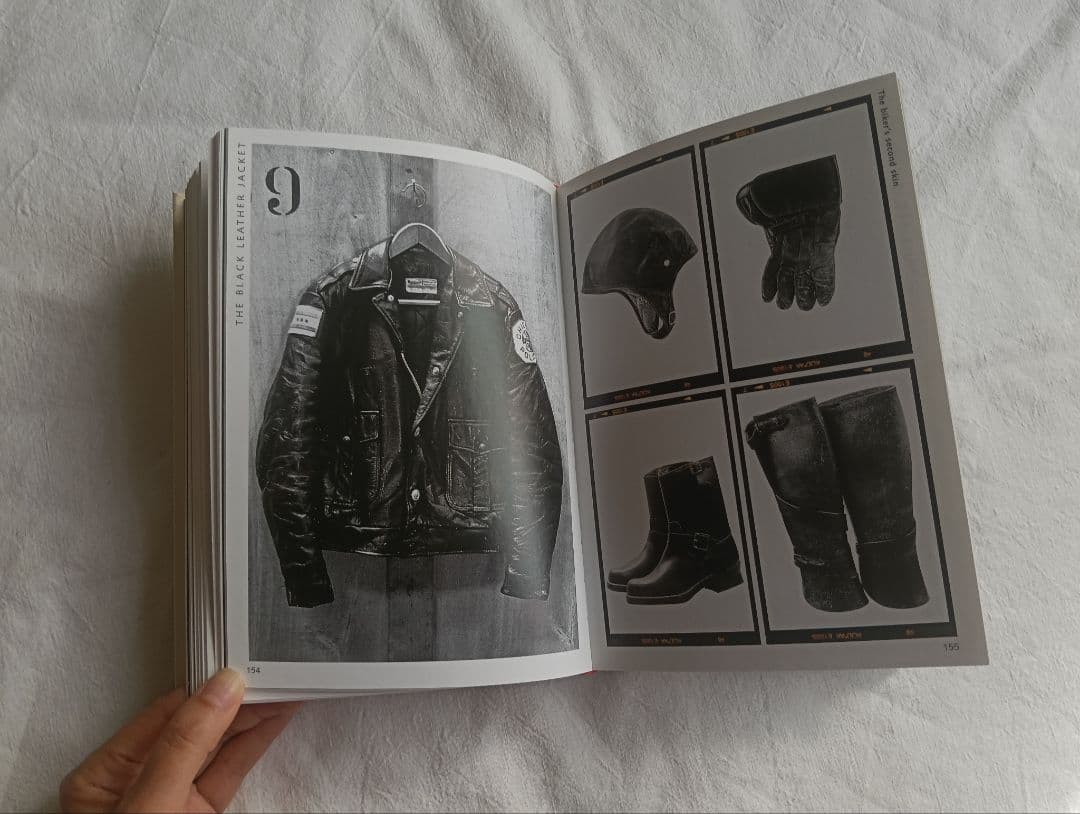 ヴィンテージ ファッション レザー ライダース トレンチコート 洋書 写真集