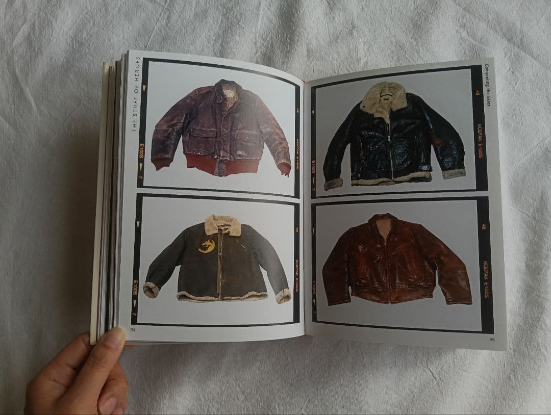 ヴィンテージ ファッション レザー ライダース トレンチコート 洋書 写真集