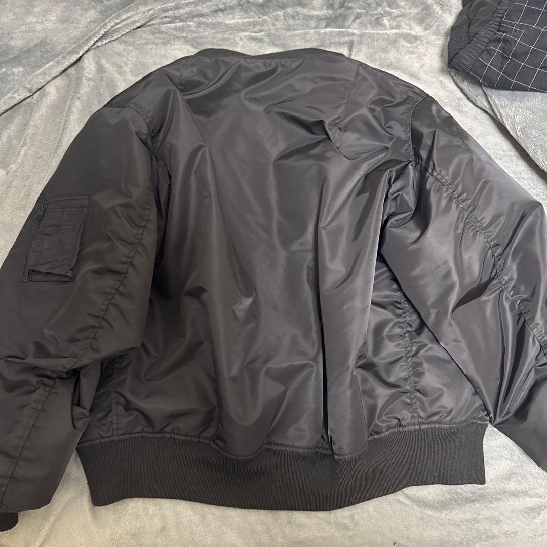 BEAMS MA-1 XL ブルゾン　ブラック
