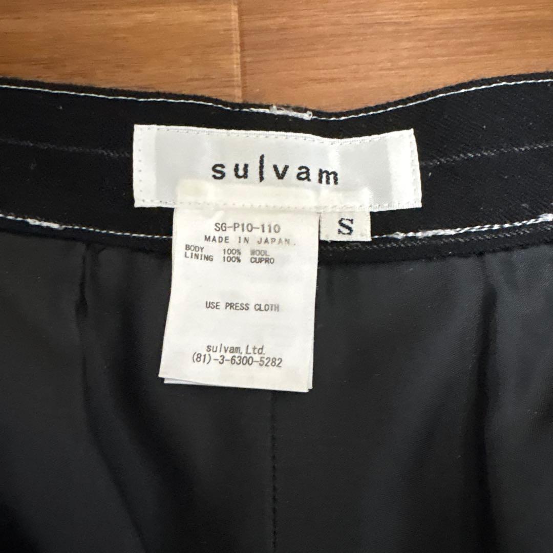 sulvam 17aw ボンテージスラックス