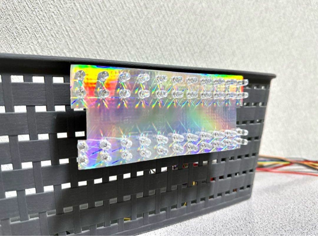 XJR400 XJR1200 4HM RGB流星 テールランプ LED レインボ